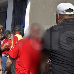 Uno de los heridos como consecuencia de los enfrentamientos