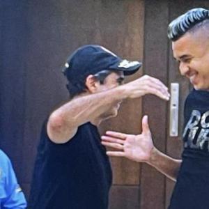 Cantillo se abraza con Alejandro Char