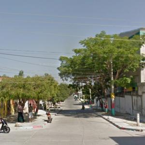 Calles del barrio Santo Domingo de Guzmán, donde ocurrieron los hechos