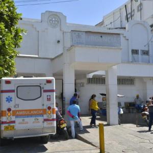 Centro asistencial al que fue conducido el hombre