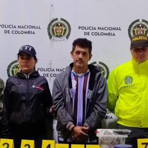 Alias El Profe quedó a disposición de las autoridades judiciales tras ser capturado