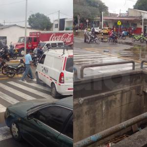 Los bloqueos paralizaron de forma momentánea el paso de vehículos por la avenida