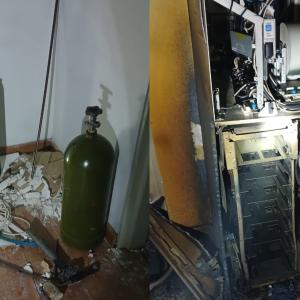 Hay dos versiones sobre el hecho criminal perpetrado entre la noche del lunes y la madrugada de este martes 6 de febrero. 