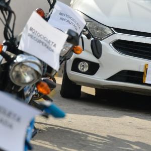 Los móviles recuperados por las autoridades