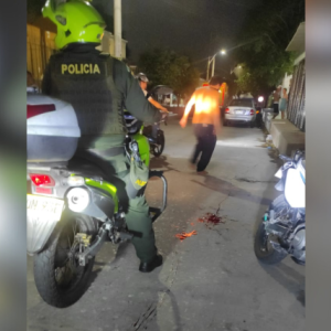 El ataque a tiros ocurrió hacia las 8:00 de la noche de este jueves 15 de febrero