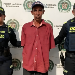 El agresor capturado por las autoridades