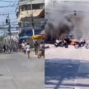 Las protestas tuvieron lugar en la mañana de este sábado