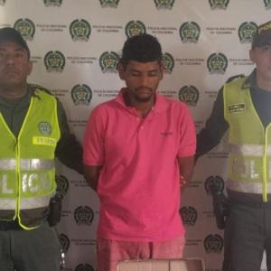 El capturado quedó a disposición de las autoridades