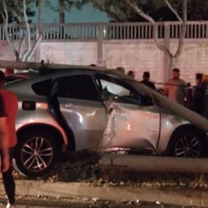 Así quedó el vehículo involucrado en el accidente.