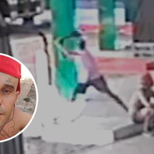 Momento exacto del ataque