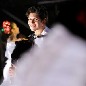 Rubén Lanao, uno de los acordeoneros de Silvestre Dangond