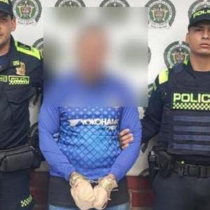 Momento de presentación de captura del señalado responsable