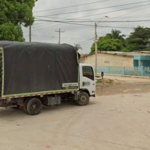 Calle próxima al lugar de los hechos