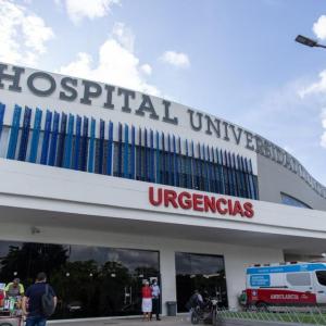 Hospital Universidad del Norte, centro médico al que fue conducido el herido