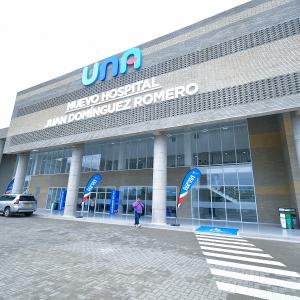 Centro médico al que fueron conducidos los heridos