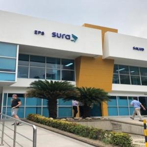 Una de las sedes de Sura en Barranquilla