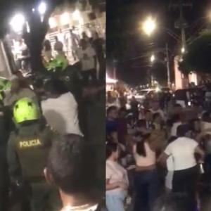 Imágenes de la pelea, que se hizo viral gracias a videos en redes sociales