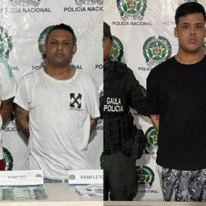 Los detenidos quedaron a disposición de la autoridad competente