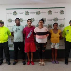 Ellos son los capturados en las últimas horas