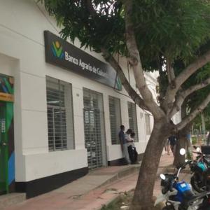 Banco Agrario en el que tuvo lugar el robo