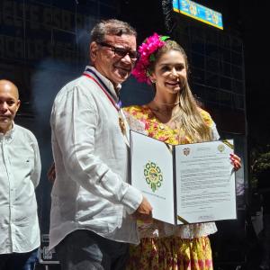 Iván Villazón recibe la exaltación
