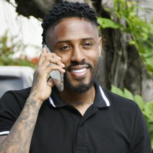 Omar Albornoz a su llegada a realizarse los exámenes médicos con Junior el pasado miércoles.