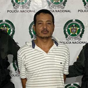 El capturado fue identificado por la Policía como Yeison Alfonso Gudiño Ortega