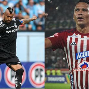 Arturo Vidal es la estrella de Chile, mientras que Carlos Bacca es la figura del Junior