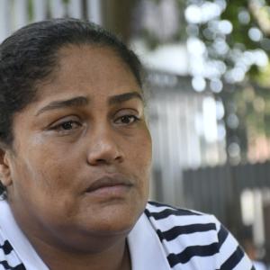 La mamá del joven asesinado