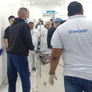 Lugar al que fueron conducidos los heridos