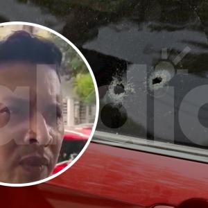 Manuel García, el hombre cuya camioneta se vio afectado tras los hechos