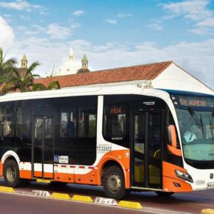 Bus de Transcaribe en Cartagena
