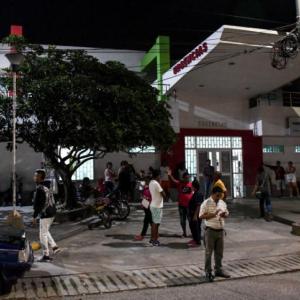 Centro médico al que fue conducido el joven tras el ataque a bala