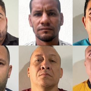 Los capturados del Eln en recientes operativos