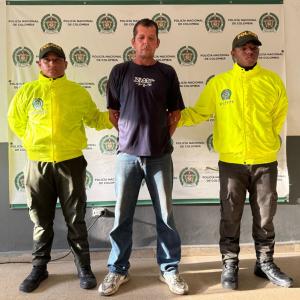 El hombre capturado por las autoridades