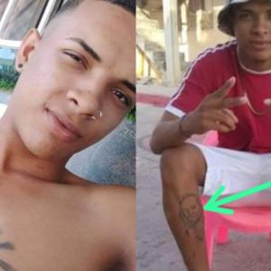 Los tatuajes de la víctima de la mutilación