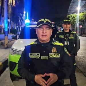 El coronel César Sarabia, de la Mebar