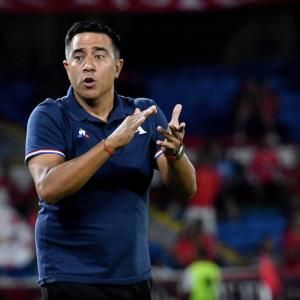 César Farías, entrenador del Junior de Barranquilla