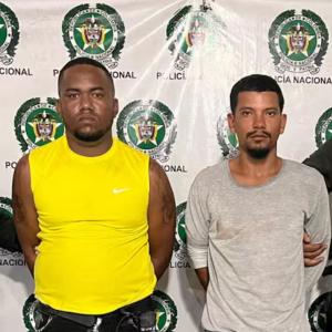 Los dos capturados por las autoridades