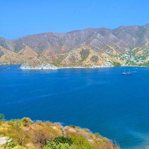 Playas de Taganga, corregimiento de Santa Marta, en Magdalena