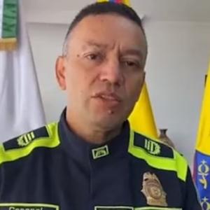 Herbert Benavidez, comandante de la Policía Metropolitana de Barranquilla