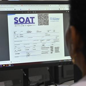 Imagen de referencia del Soat.