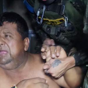 Alias 'Pequeño Juan' siendo capturado por el Ejército.