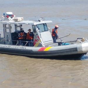 Bote en el Río Magdalena.