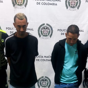 Capturados por porte ilegal de armas en Barranquilla.