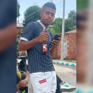 Juan David Betancourt Anaya, de 20 años, asesinado en El Bosque.