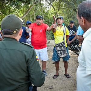 Bloqueos en Arroyo de Piedra.