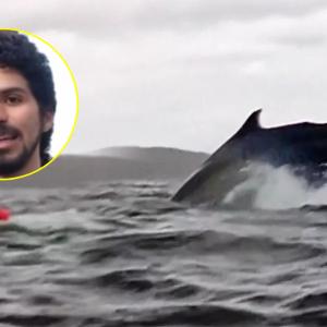Adrián Simancas, joven 'tragado' por una ballena.