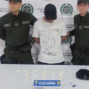 Capturado con dosis de coca.