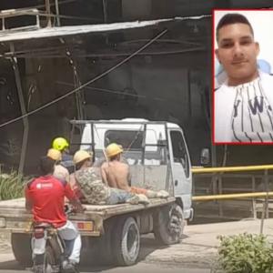 Kevin José Coronado, minero que murió.